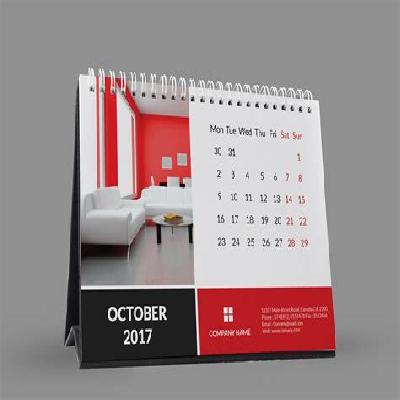 Corporate Table Calendar