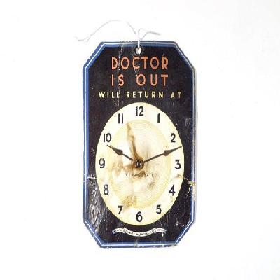 Doctor In And Out Signage