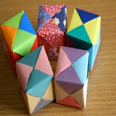 Folding Paper Cube