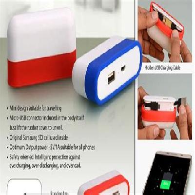 Hidden Wire Caplet Power Bank