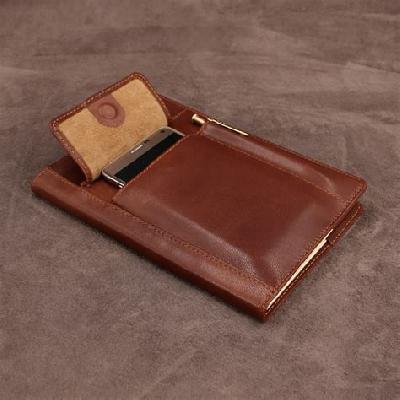 Leatherette Diary with Mobile Pouch