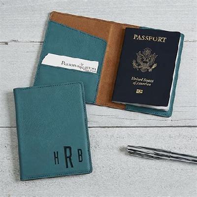 Leatherette Passport Holder