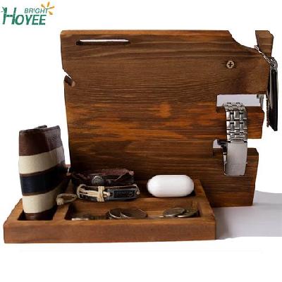 Pen And Watch Stand With Coaster Plates