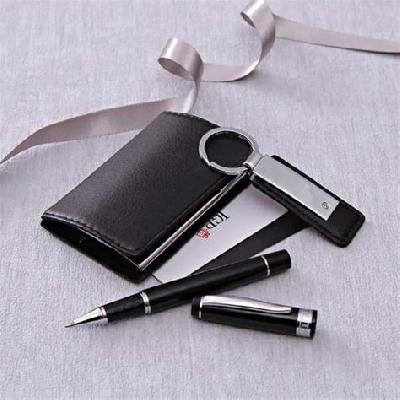 Pen Keychain and Card Holder Gift Set