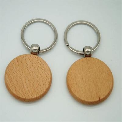 Promotional Wooden Keychain
