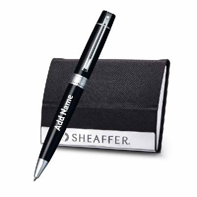 Sheaffer Ballpoint Pen And Credit Card Holder Gift Set