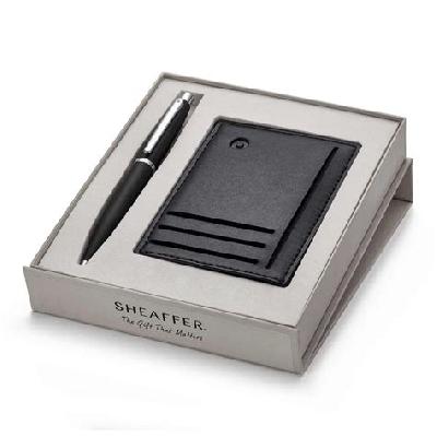 Sheaffer Ballpoint Pen with Business Card Holder