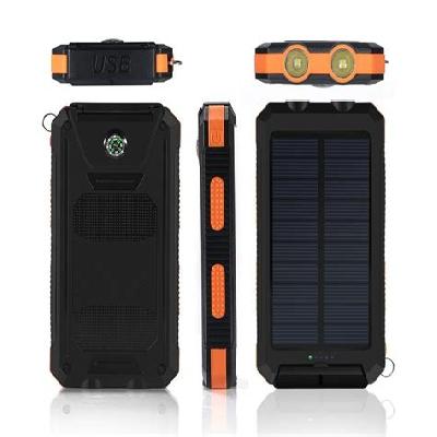 Solar Power Bank With Torch