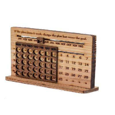 Wooden Based Perpetual Calendar