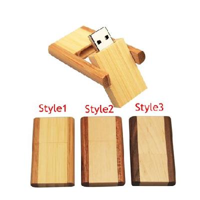 Wooden Card USB Pen Drive