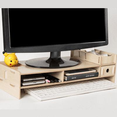 Wooden Desk Top Stand