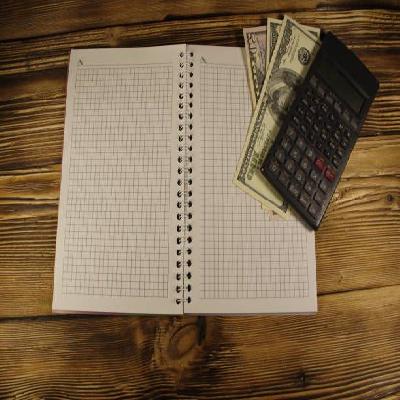 Wooden Notebook With Calculator