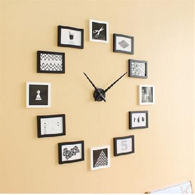 Wooden Photo Frame with Metal Plate