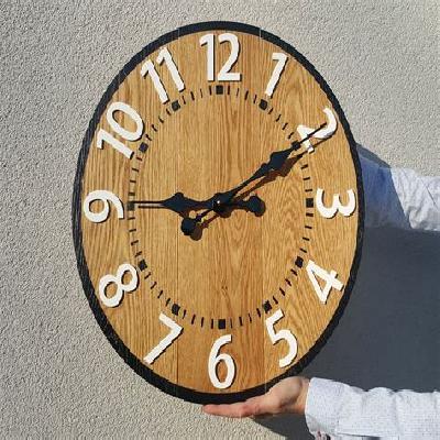 Wooden Wall Clock