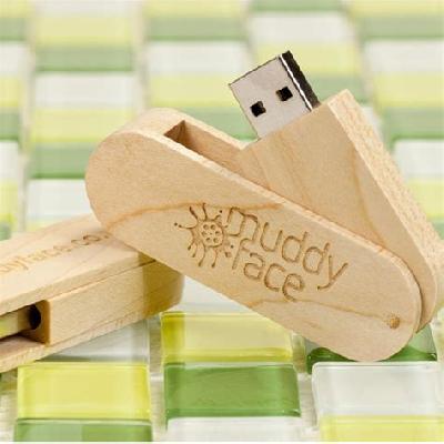 Wooden Promotional Pendrive