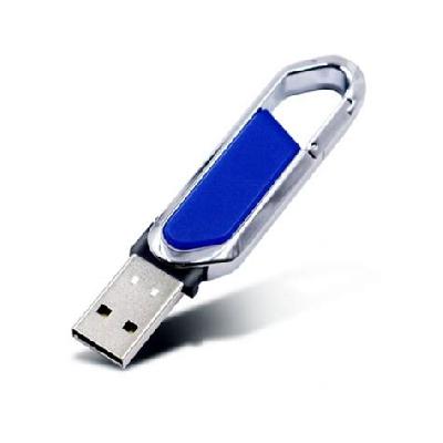 Black  Carabineer Pen Drive