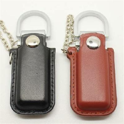 Leather Flap Shape USB 2.0 32 GB Pen Drive