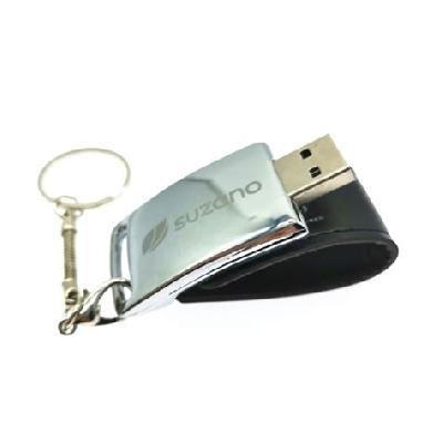 USB 2.0 Leather Hook  32 GB Pen Drive
