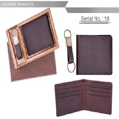 Ladies And Gents Wallet Set Leatherite