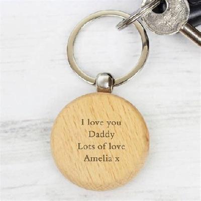 Wood  Keyring