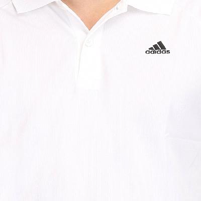 Adidas White Polo T Shirt