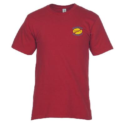 Cotton Embroidery Men T Shirt