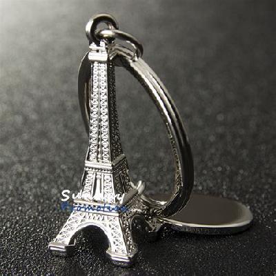 Eiffel Tower Metal Keychains