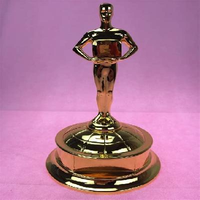 Golden Plated Award Trophy