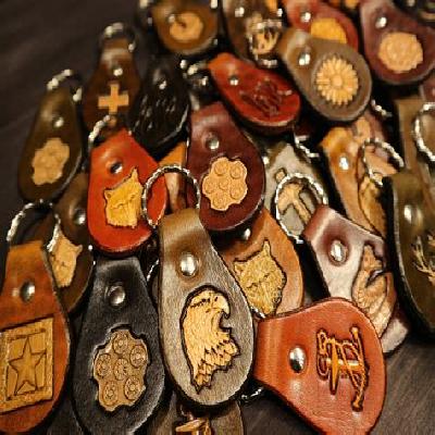 Leather Keychain