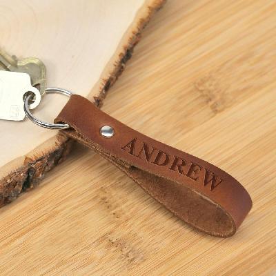 Leather Keychain For Promotions