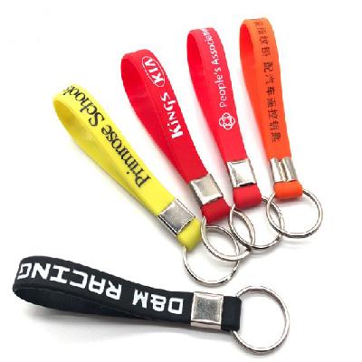 Silicon Promotional Keychain