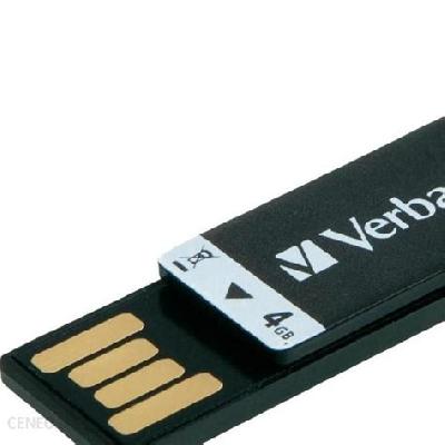 Black Paper Clip Pendrive
