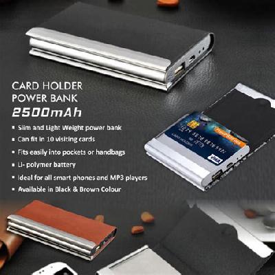 Card Holder - 2500mAh Power Bank
