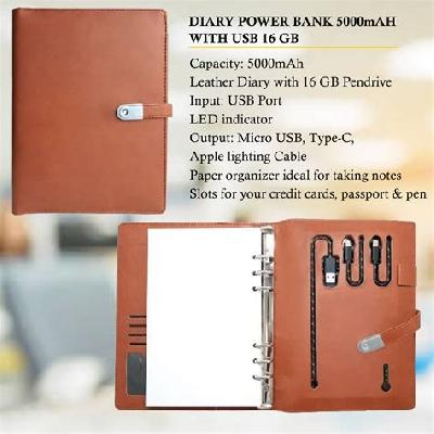 Diary Power Bank