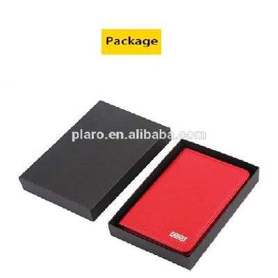 Passport Holder With 5000mah Pop-Up Powerbank