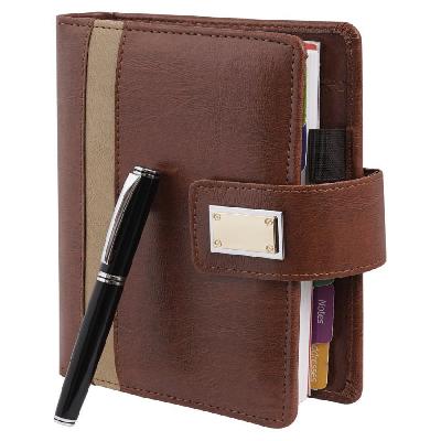 Tan Corporate Diary With Pen DG31