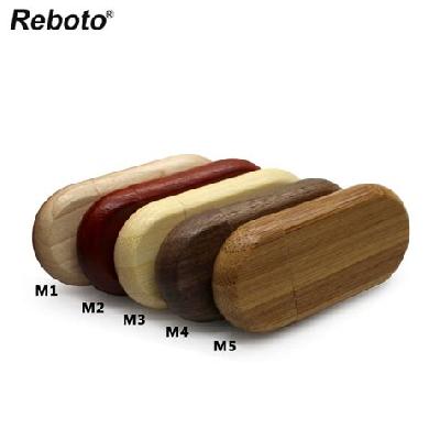 Wooden Oval Pendrive