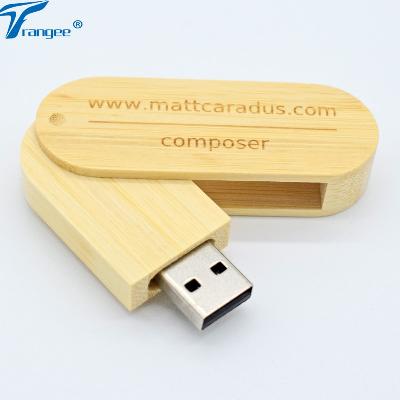 Wooden Rectangle Pendrive