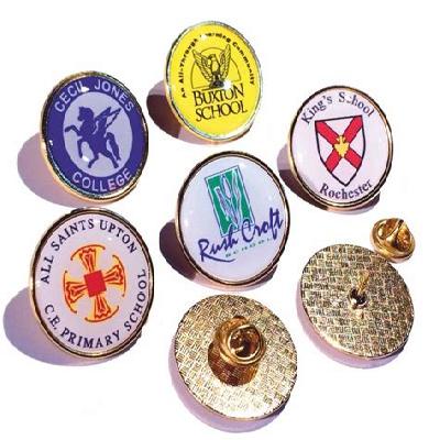 Printed Round Pin Badges
