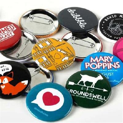 Round Pin Badge- Button Badges
