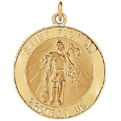 Gold Round Medal