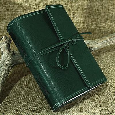 Green Leather Diary