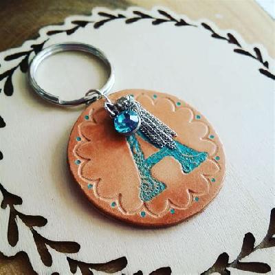 Leather Key Chain