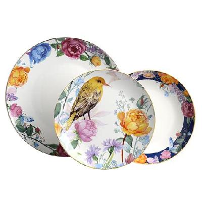 Printed Crockery Set