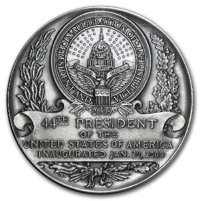 Silver Round Medal