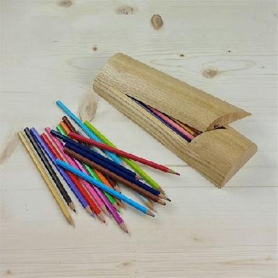 Wooden Table Pen Stand