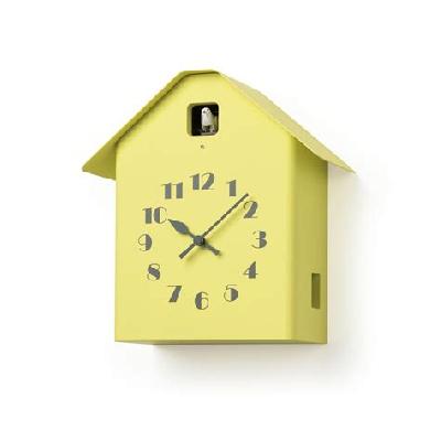 Yellow Table Cum Wall Clock