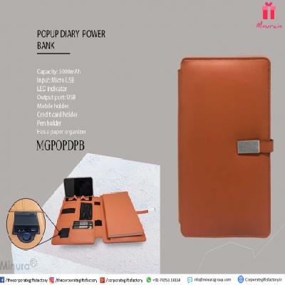 Popup Diary Power Bank