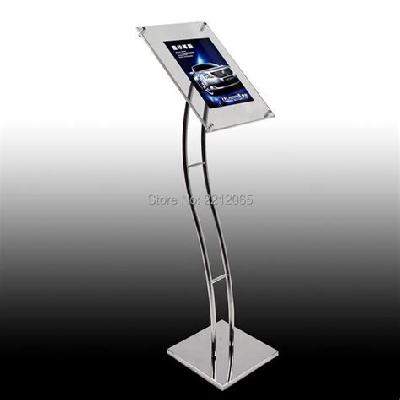 Aluminium Curved Display Stand for Writing Boards