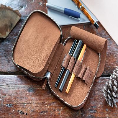 Leather Pen Holder